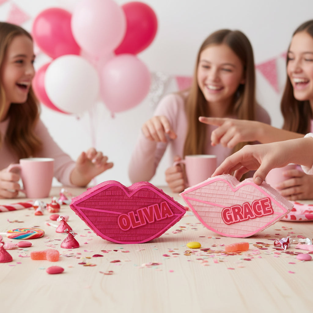 Personalized Valentine's Day Lip Gift Box
