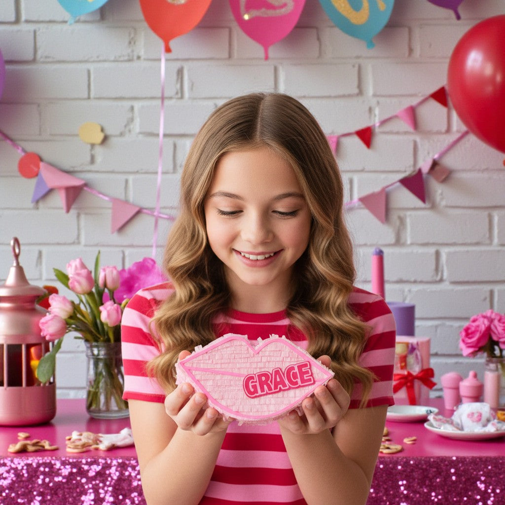 Personalized Valentine's Day Lip Gift Box