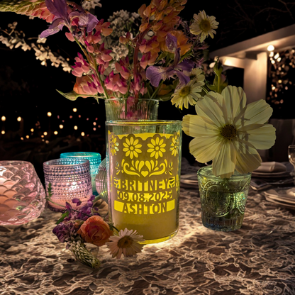 Personalized Wedding Luminaries