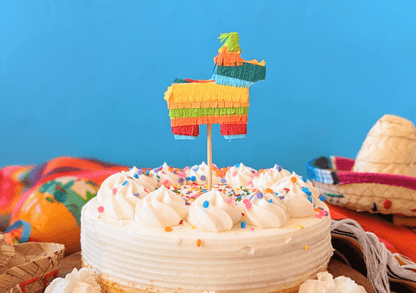 Mini Donkey Piñata Cake Topper | Mixed Boy Brights - Lula Flora