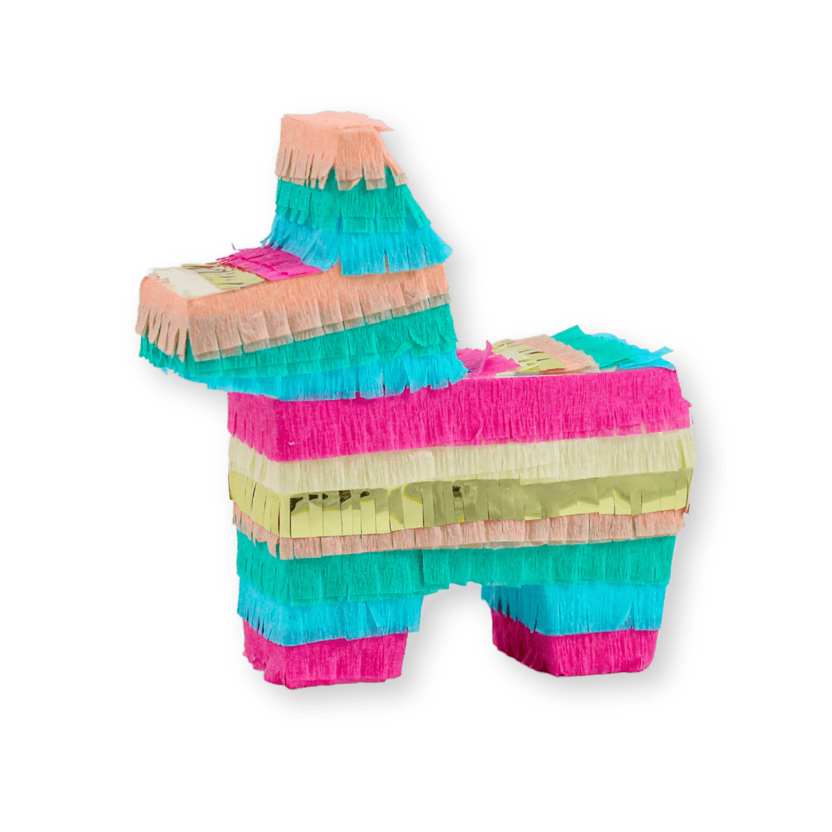 Mini Donkey Piñata Party Favors - Mermaid Mix | Set of 3 - Lula Flora