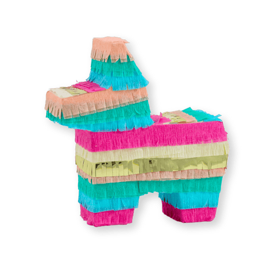 Mini Donkey Piñata Party Favors - Mermaid Mix | Set of 3 - Lula Flora