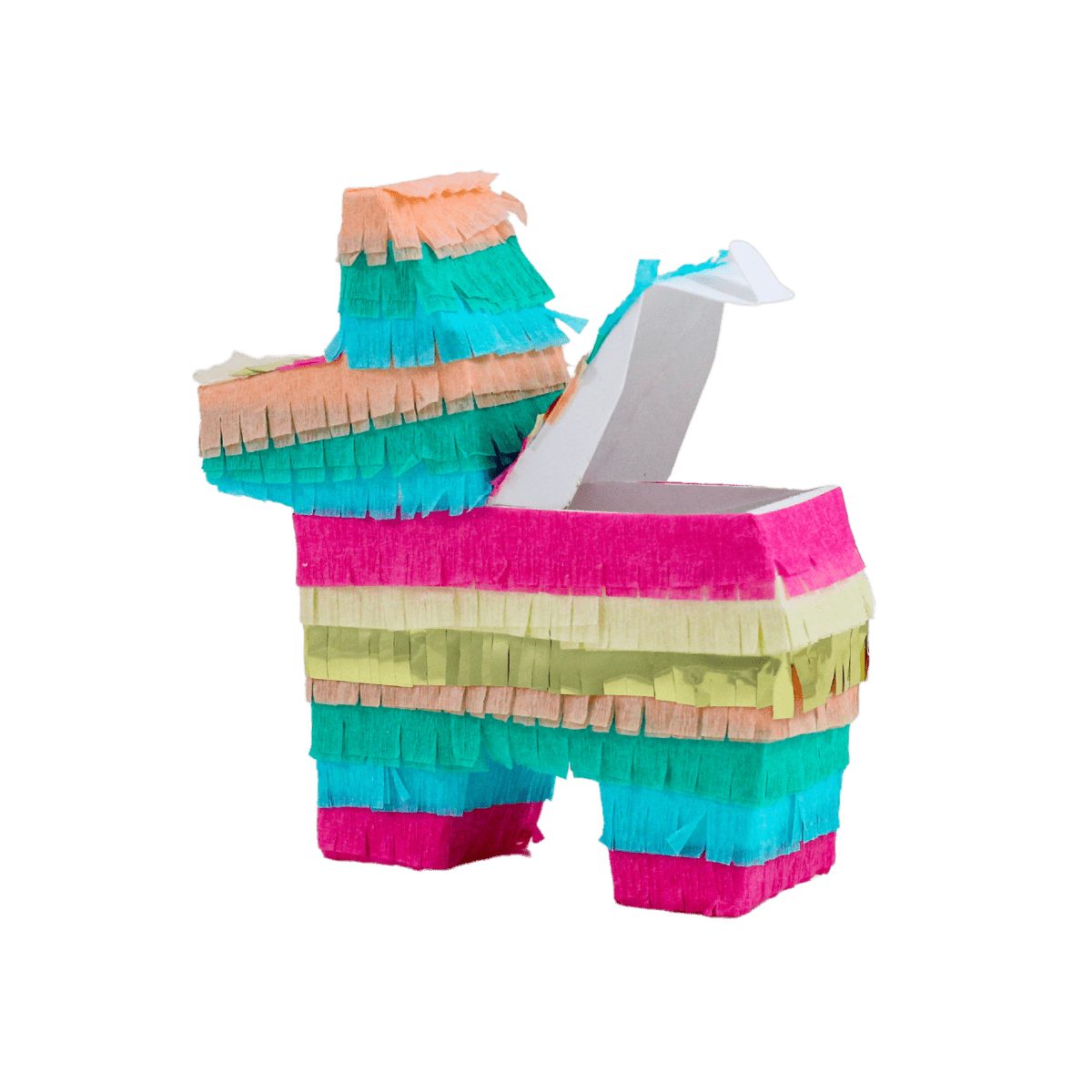 Mini Donkey Piñata Party Favors - Mermaid Mix | Set of 3 - Lula Flora