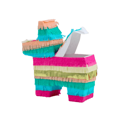 Mini Donkey Piñata Party Favors - Mermaid Mix | Set of 3 - Lula Flora