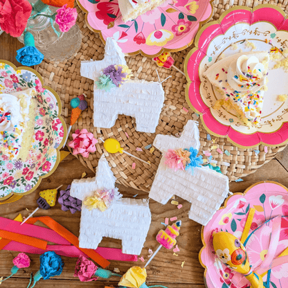 Mini Fiesta Donkey Pinata Favors | Set of 3 - Lula Flora