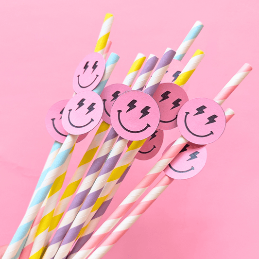 One Cool Babe Party Straws - Lula Flora