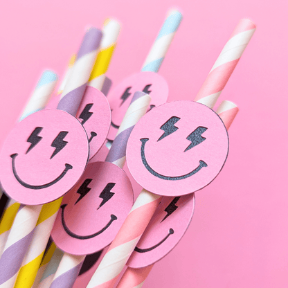 One Cool Babe Party Straws - Lula Flora