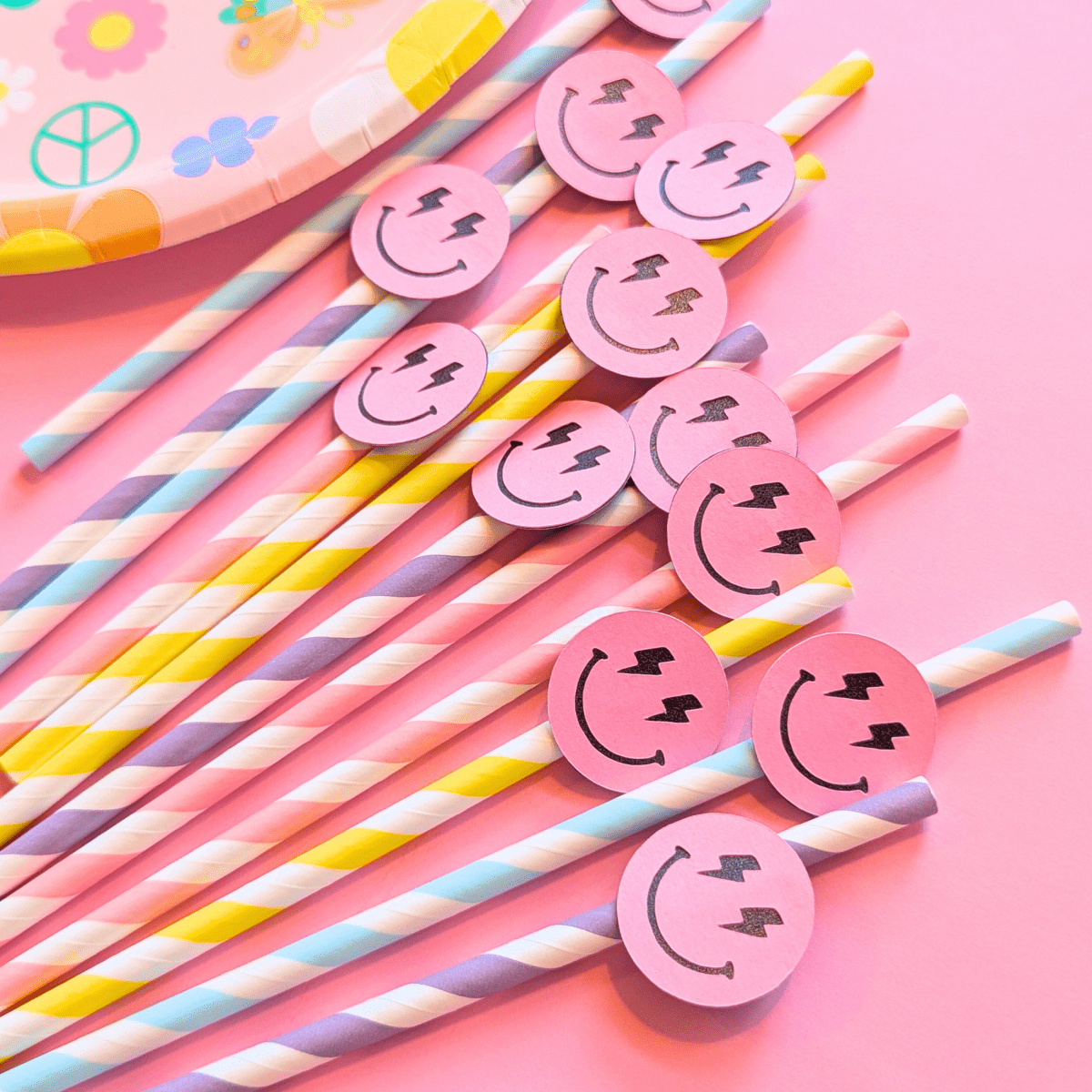 One Cool Babe Party Straws - Lula Flora