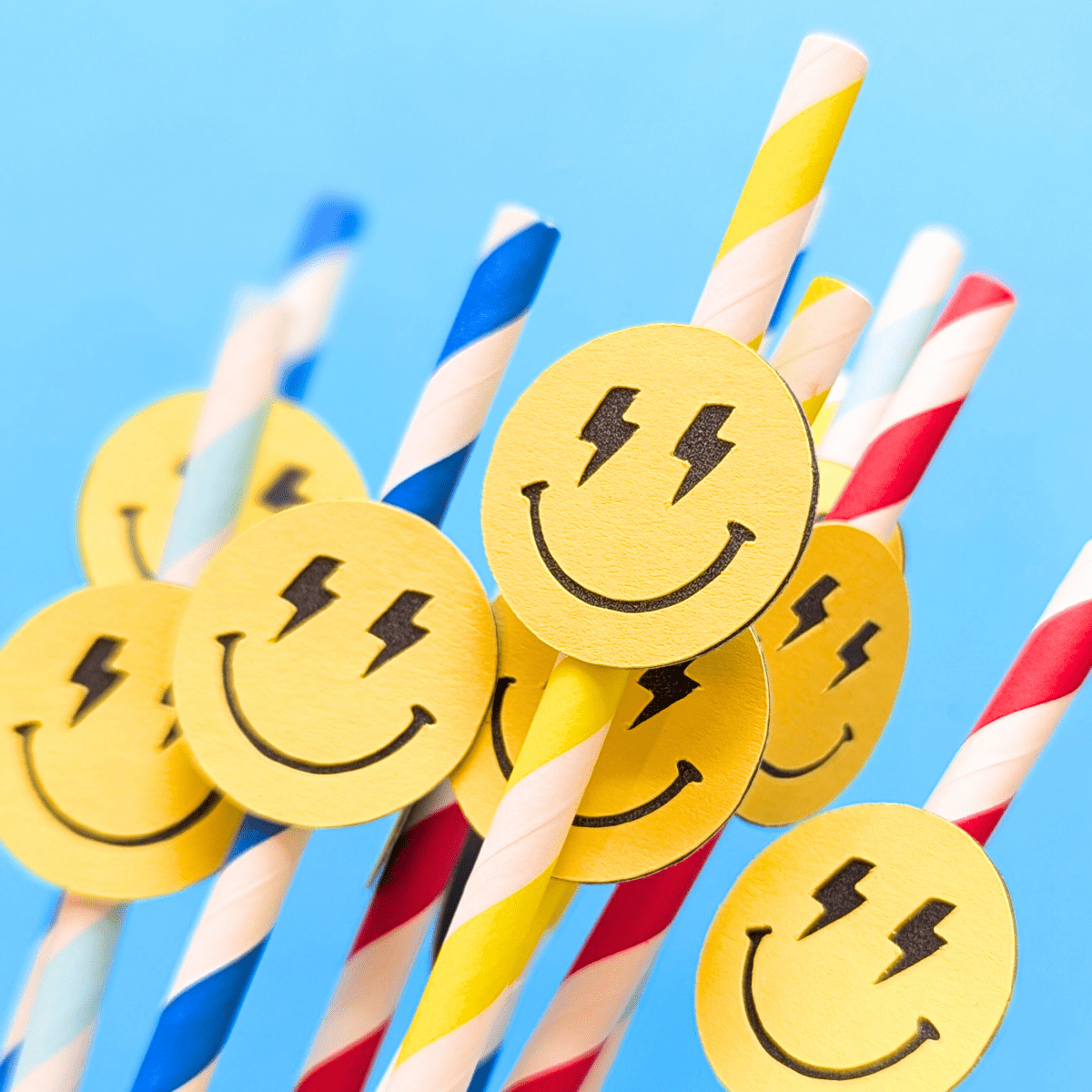 One Cool Dude Party Straws - Lula Flora