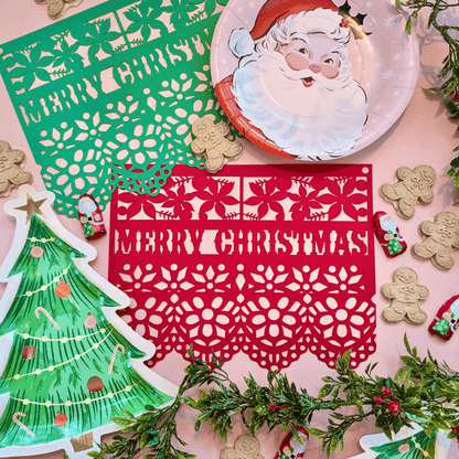 Papel Picado Holiday Banner - Lula Flora