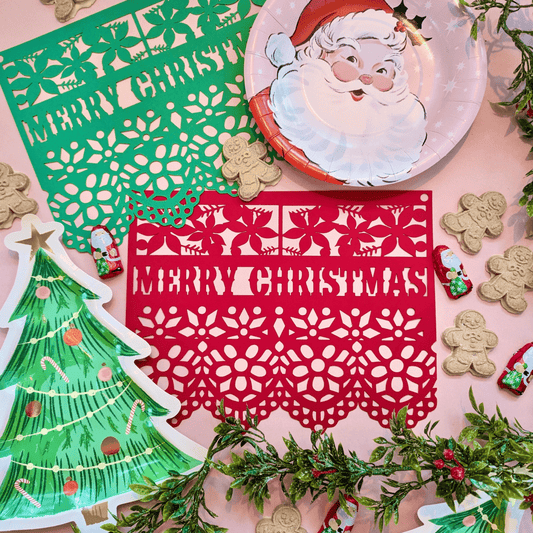 Papel Picado Holiday Banner - Lula Flora