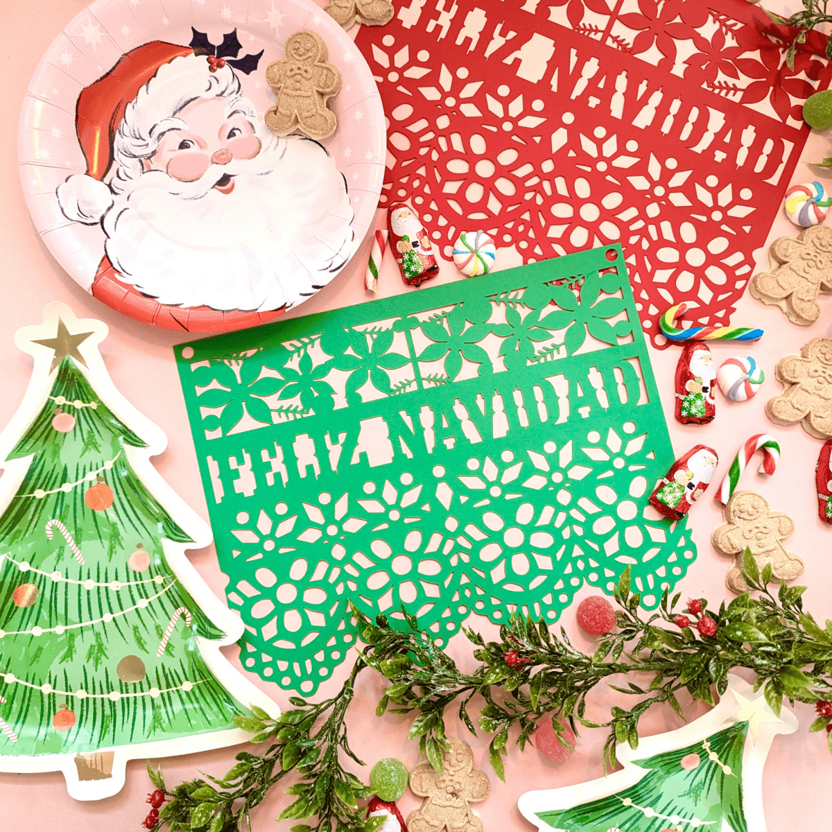 Papel Picado Holiday Banner - Lula Flora