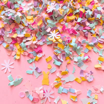 Pastel Easter Bunny Confetti - Lula Flora