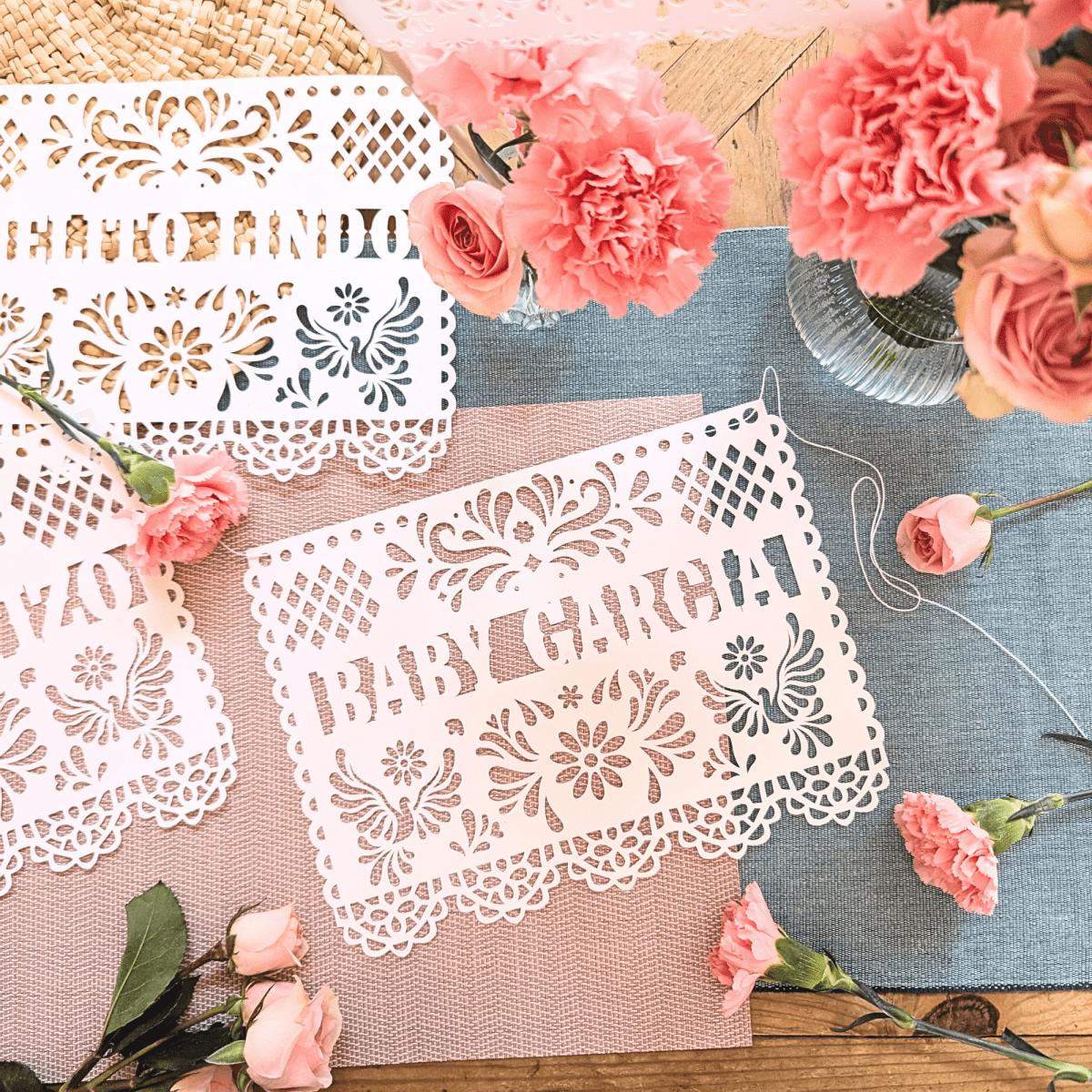 Personalized Cielito Lindo Baby Shower Banner - Lula Flora