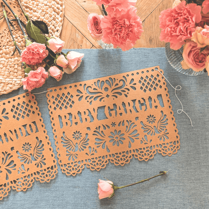 Personalized Cielito Lindo Baby Shower Banner - Lula Flora