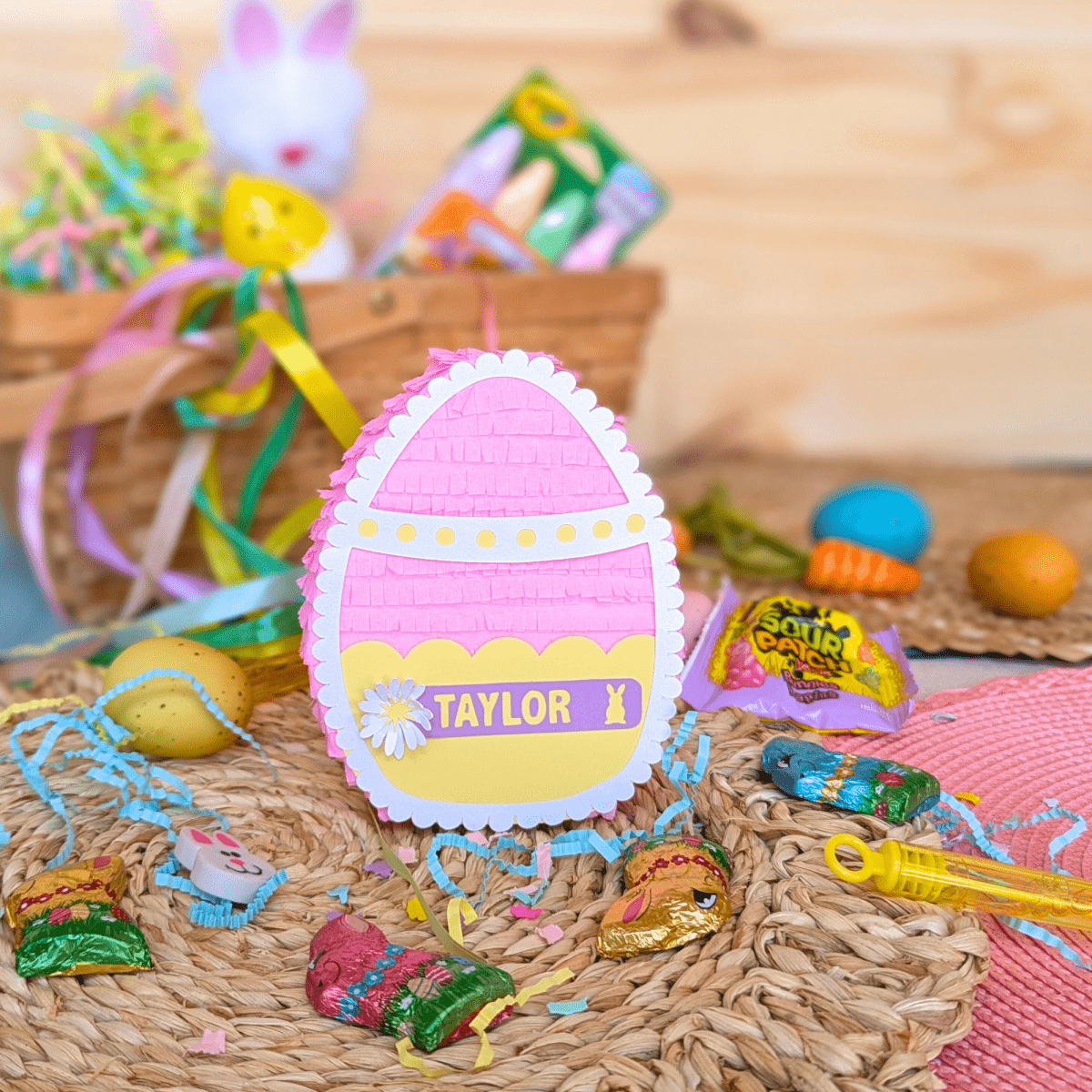 Personalized Easter Egg Mini Piñata Gift Box - Boy - Lula Flora