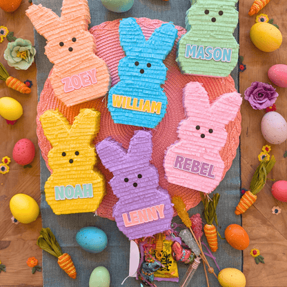 Personalized Easter Peeps Bunnies - Lula Flora