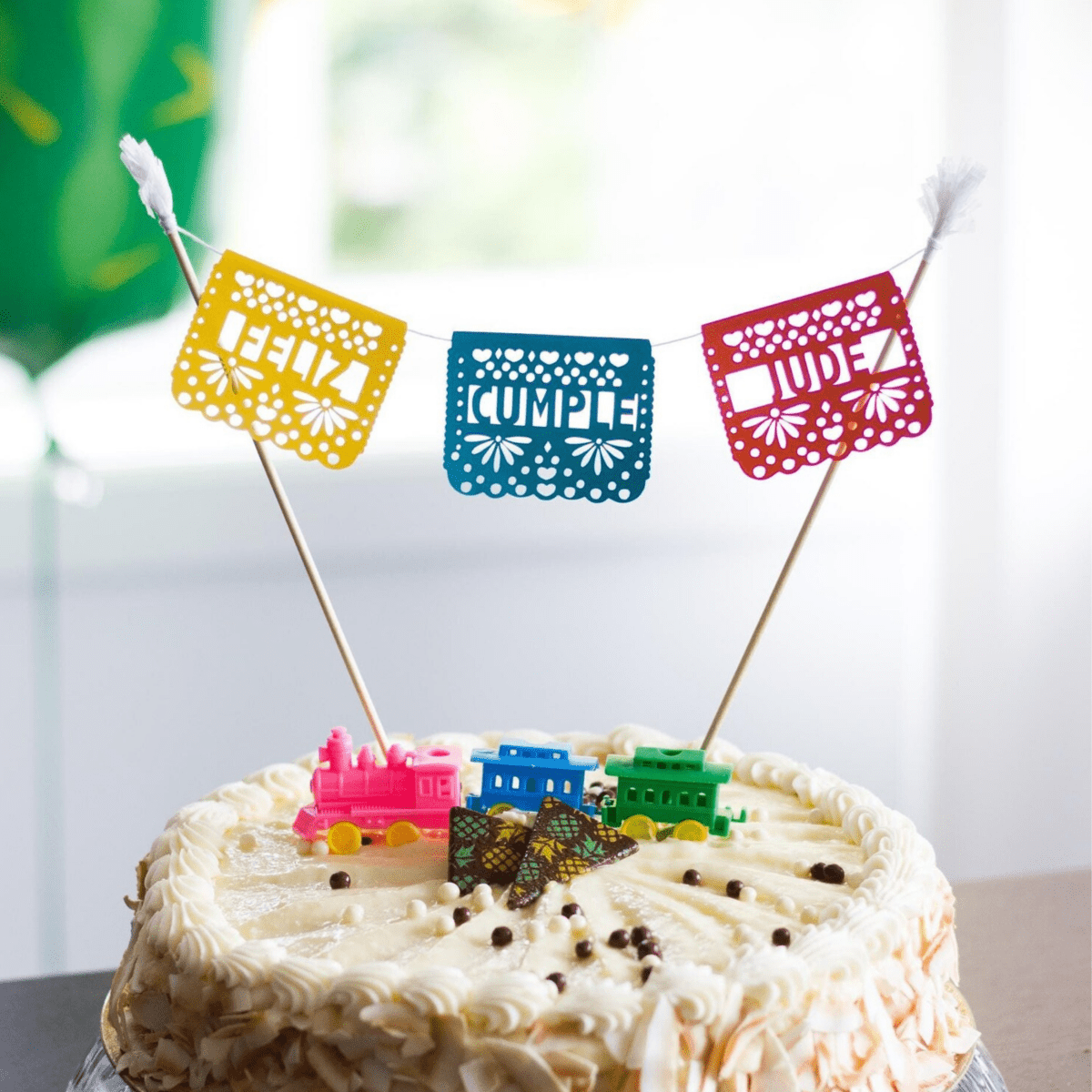 Personalized Fiesta Cake Topper - Lula Flora