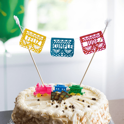 Personalized Fiesta Cake Topper - Lula Flora