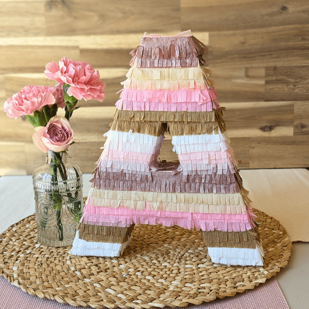 Piñata Style Fringe Letter and Number Decorations - Lula Flora