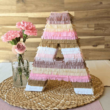 Piñata Style Fringe Letter and Number Decorations - Lula Flora