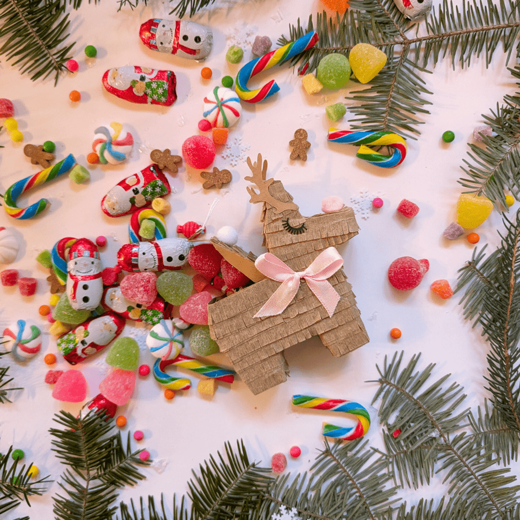 Reindeer Mini Piñata Treat Boxes | Set of 3 - Lula Flora