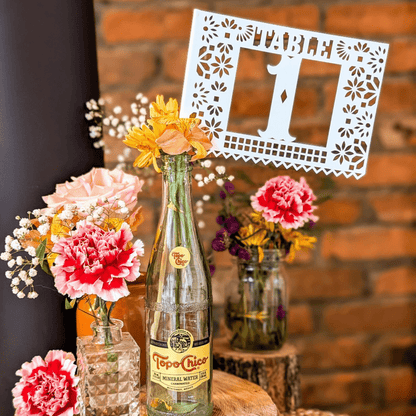Rustic Spanish Tile Design Table Numbers - Lula Flora
