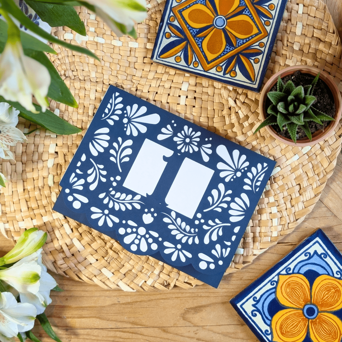 Spanish Tile Table Numbers - Lula Flora