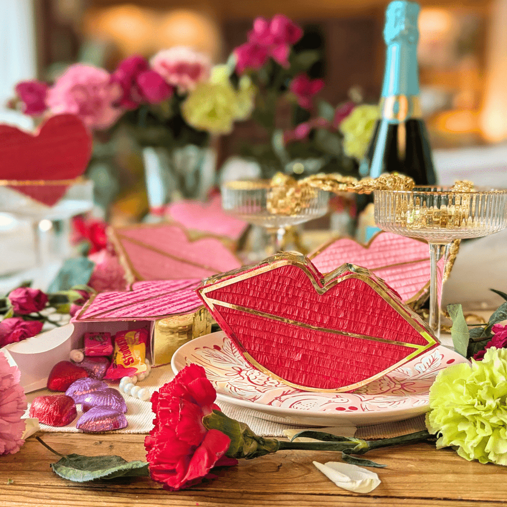 Valentine Mini Lip Piñata Candy Box - Lula Flora