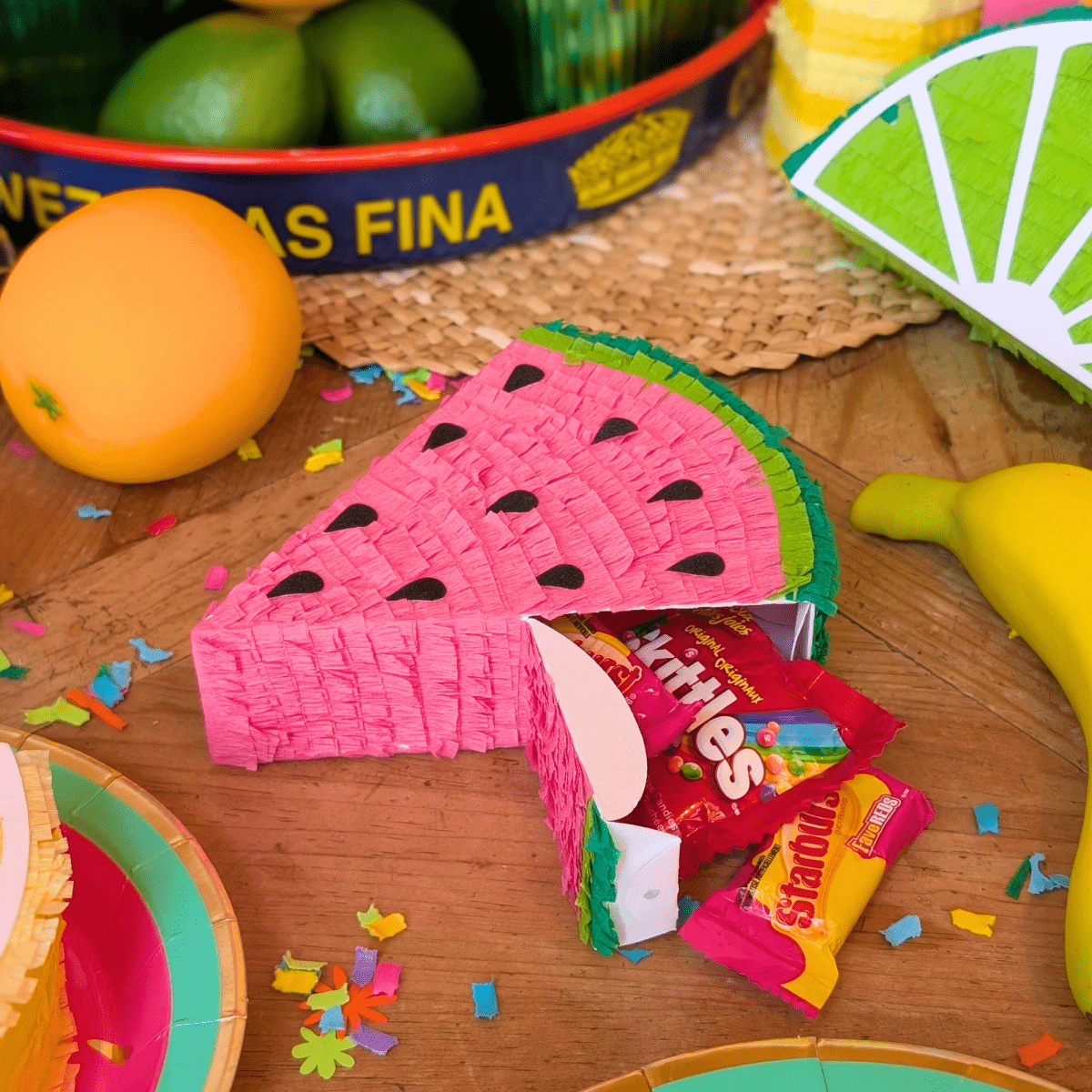 Watermelon Party Favor Piñata - Lula Flora
